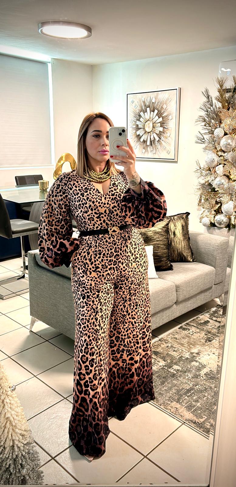 Animal print Jumpsuit