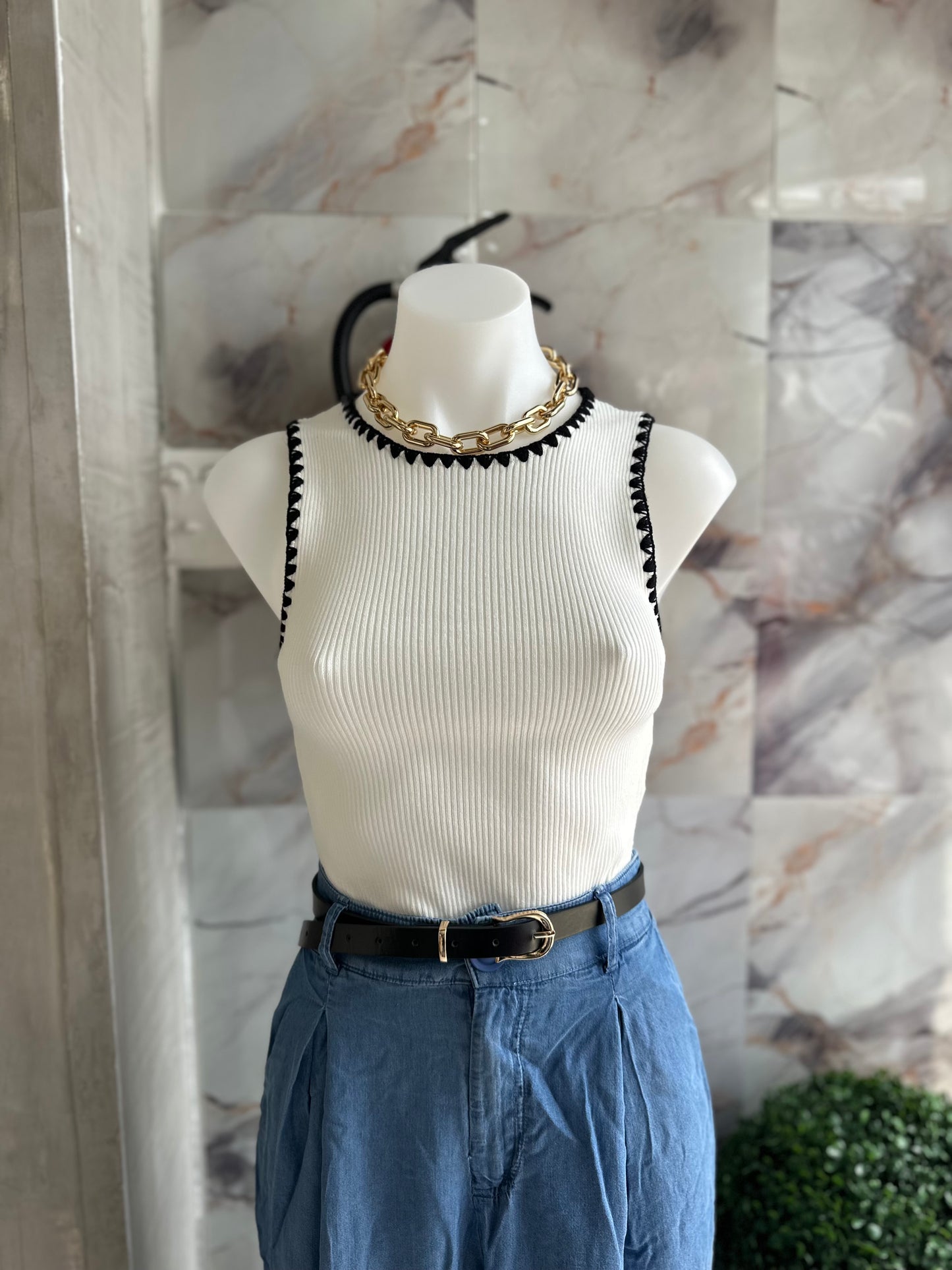 White top