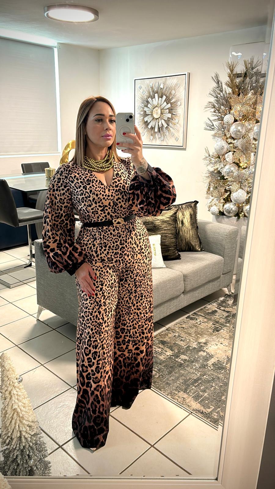 Animal print Jumpsuit