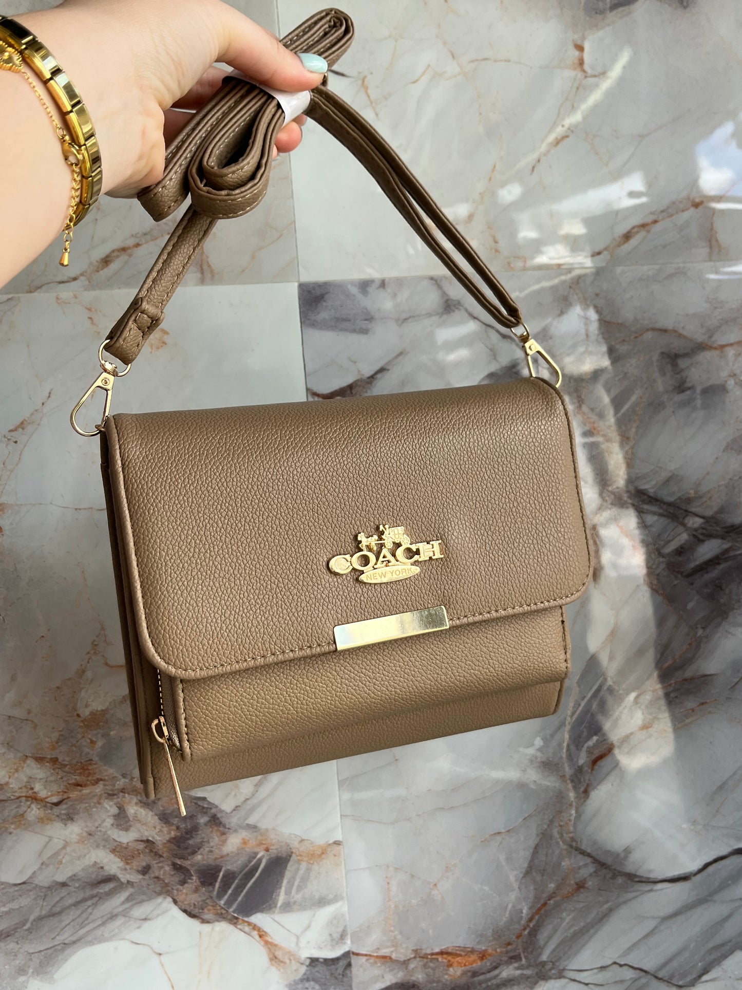 Coach bag double