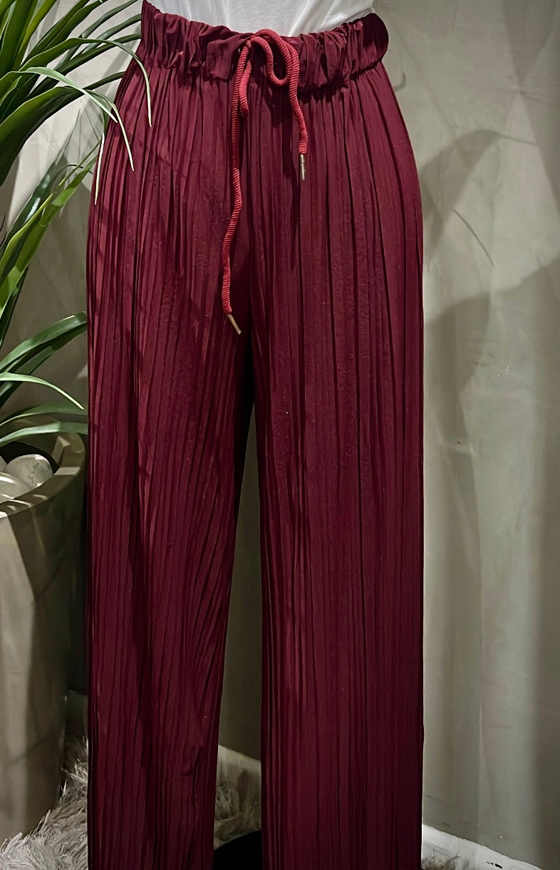 Pantalón Burgundy
