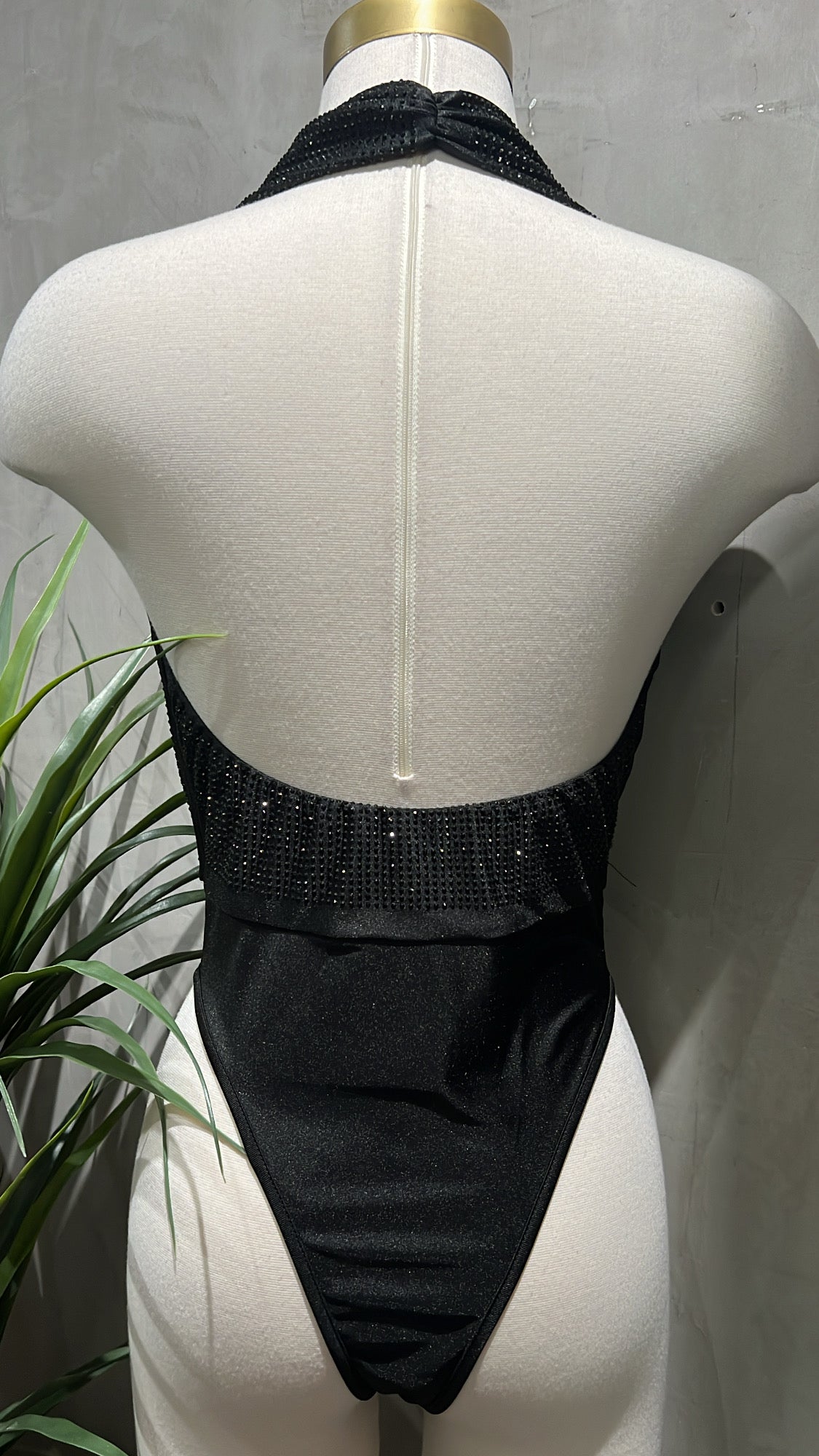 Body Black glitter
