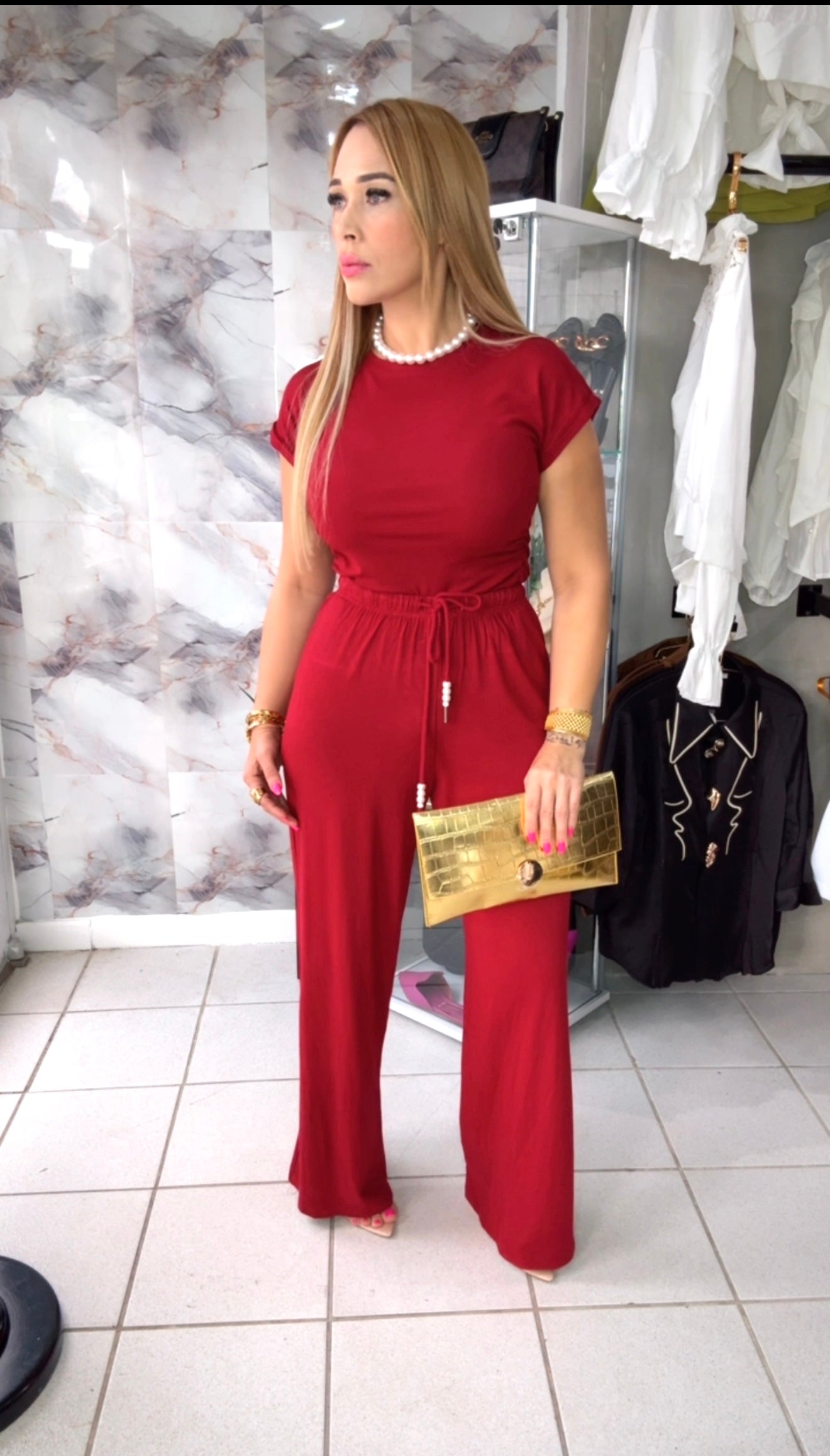 Set de Pantalón y Blusa