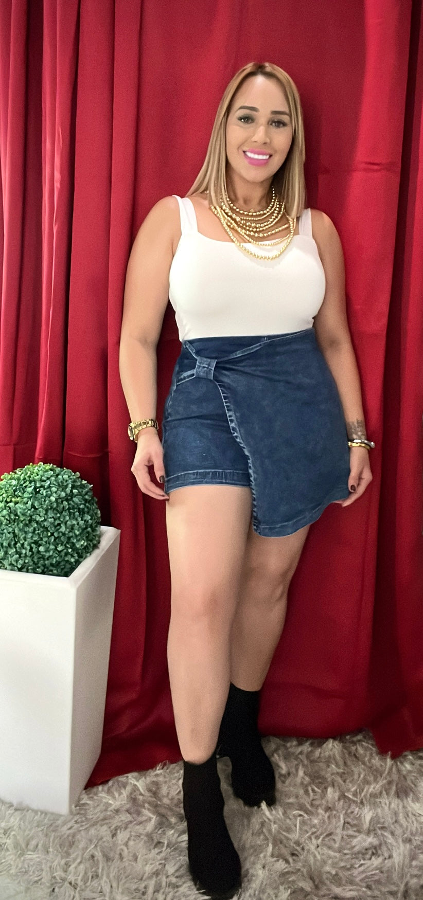 Lili Skirt Denim