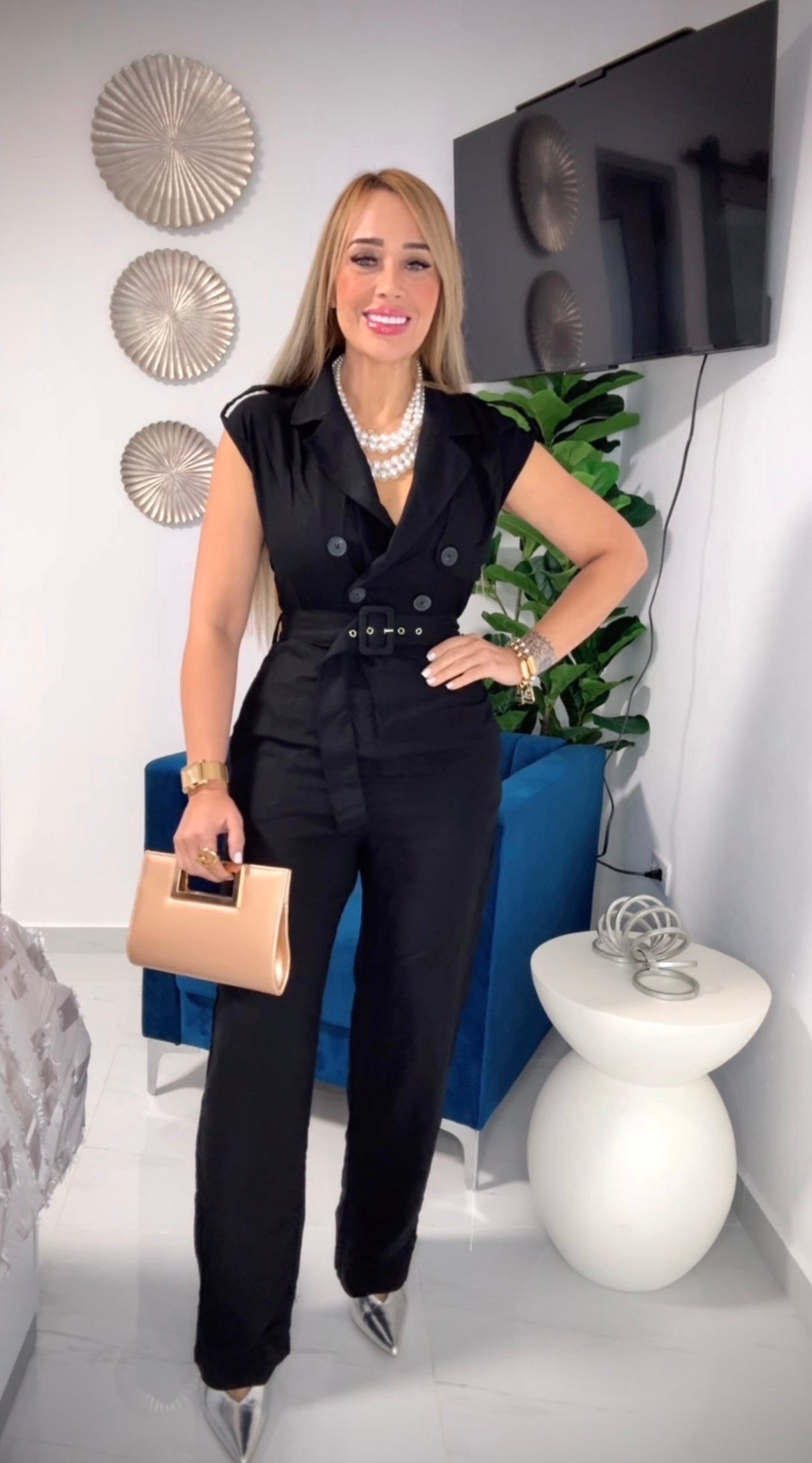 Jumpsuit Elegant Noir