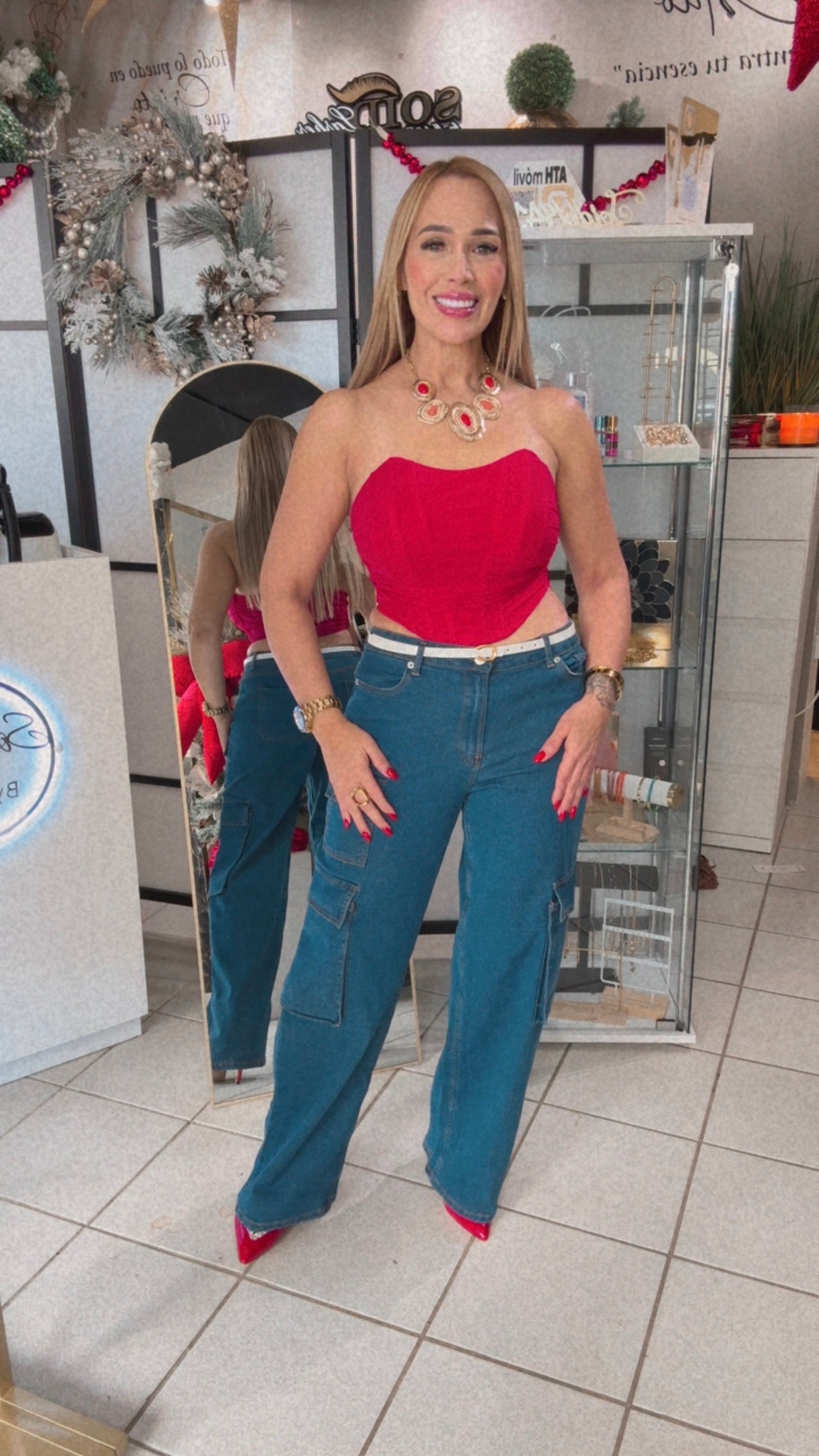 Corset Rojo