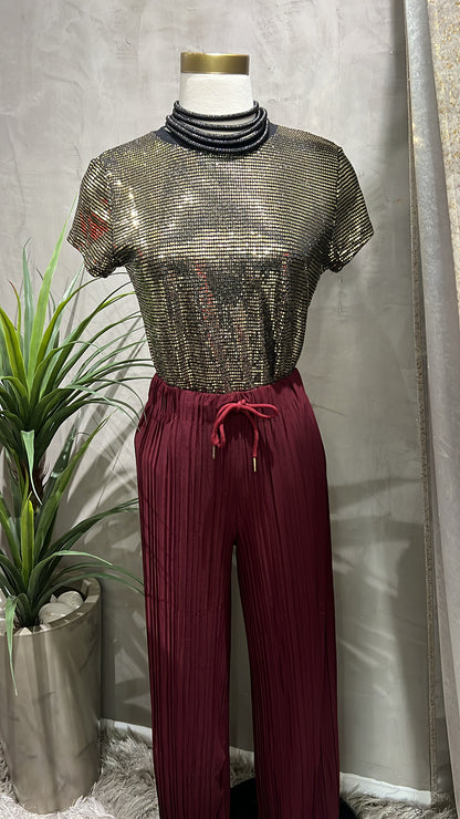 Pantalón Burgundy