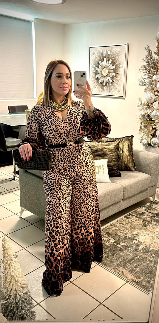 Animal print Jumpsuit