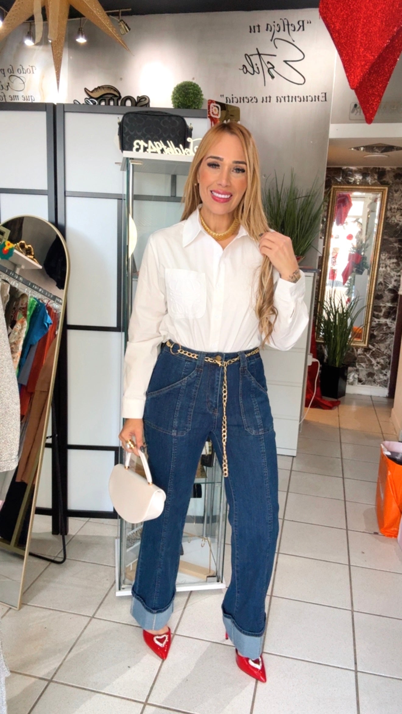 Blusa elegante