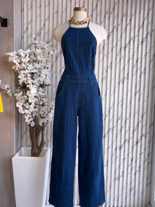 Denim Midnight Jumpsuit