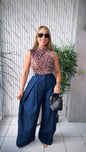 Palazzo Denim Luxe