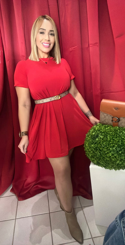 Red lovers Mini Dress