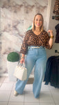 Leopard Print Blouse