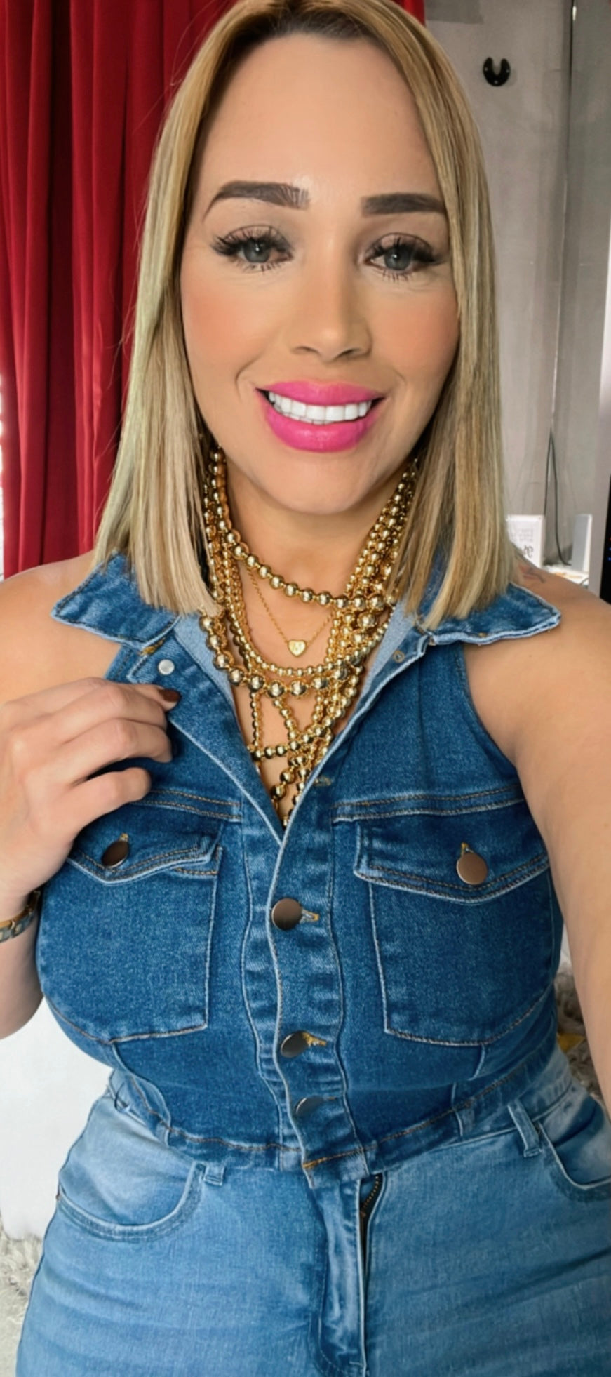Lili Vest Denim