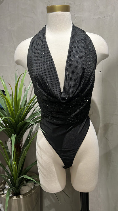 Body Black glitter