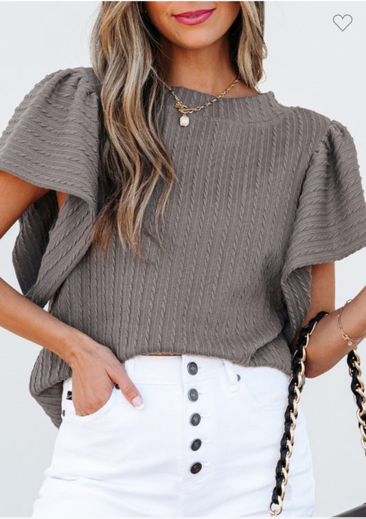 Gray top