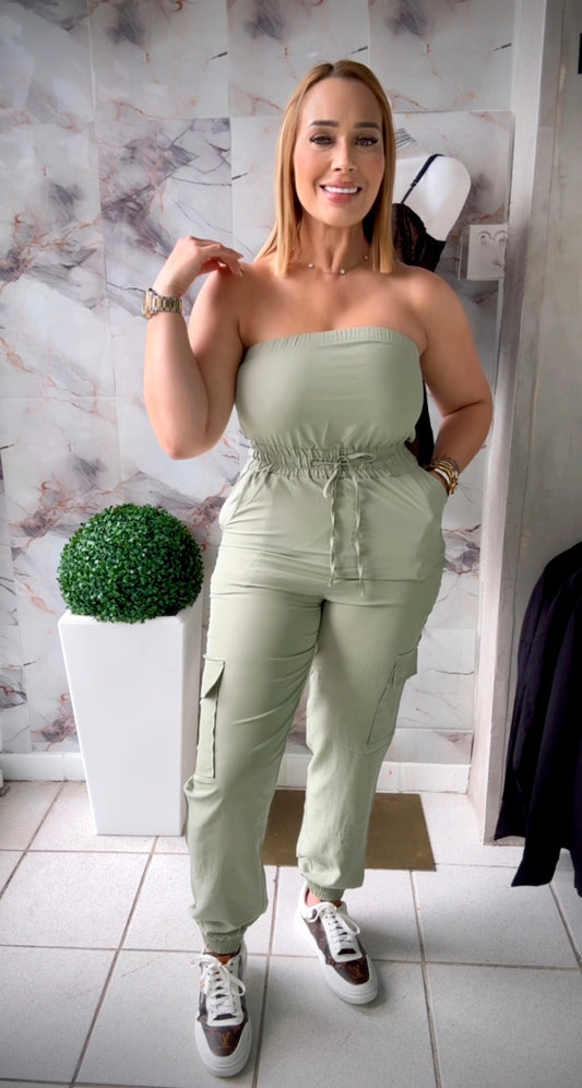 Olive Jumpsuit