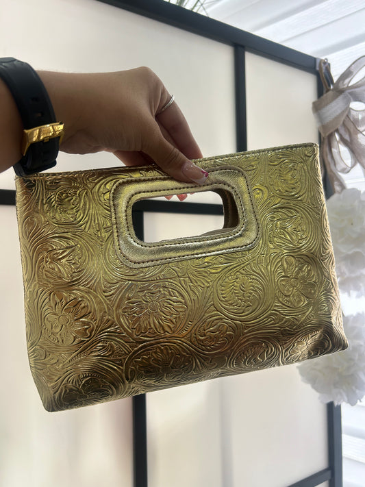 Cartera dorada