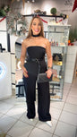 Enterizo elegante negro