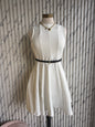 Vestido Ivory Grace con Cinturón